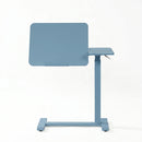 Overbed Table Adjustable Height 30"-43", Tilt Top Rolling Laptop Desk with Wheels