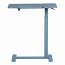 Overbed Table Adjustable Height 30"-43", Tilt Top Rolling Laptop Desk with Wheels