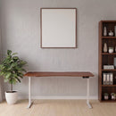 Elite Pro Series 60" x 27" Standing Desk with Off-White Frame