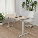 Elite Pro Series 60" x 27" Standing Desk with Off-White Frame