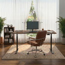 Elite Pro Series 71" x 33" Standing Desk with Black Frame