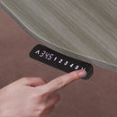 K Series 71" Standing Desk with Curved Top