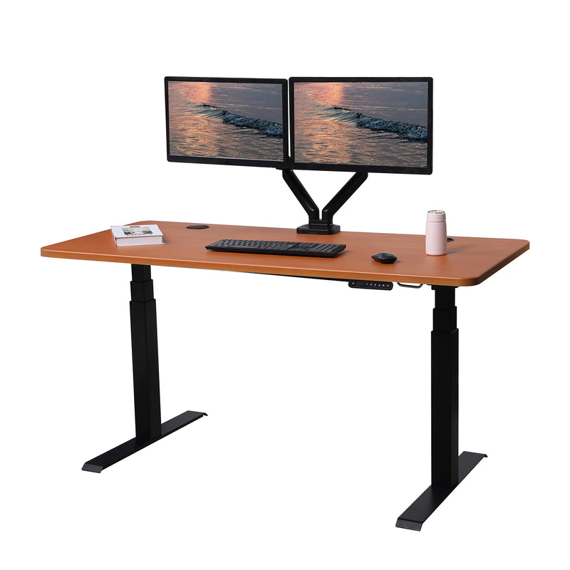 K Series 60" x 29.5" Standing Desk with Black Frame