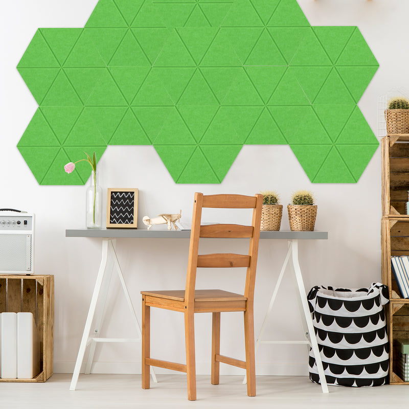 Artsonic Hexagon Acoustic Sound Absorbing Panel 12'' X 10'' X 0.4''