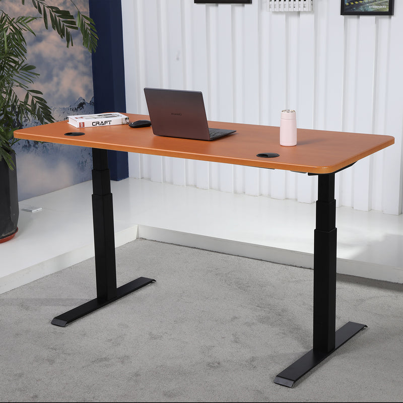 K Series 60" x 29.5" Standing Desk with Black Frame