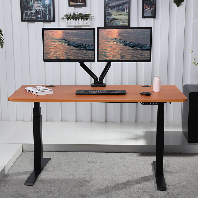 Elite K Series 60" x 29.5" Standing Desk with Black Frame