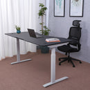 Elite Pro Series 60" x 27" Standing Desk with Off-White Frame