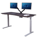 Elite Pro Series 71" x 33" Standing Desk with Off-White Frame
