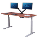 Elite Pro Series 71" x 33" Standing Desk with Off-White Frame