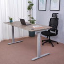 Elite Pro Series 71" x 33" Standing Desk with Off-White Frame
