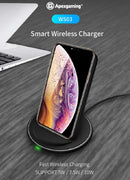 WS03 Wireless Fast Charger, Qi Certified Charging Stand