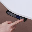 Elite Pro Series 60" x 27" Standing Desk with Off-White Frame