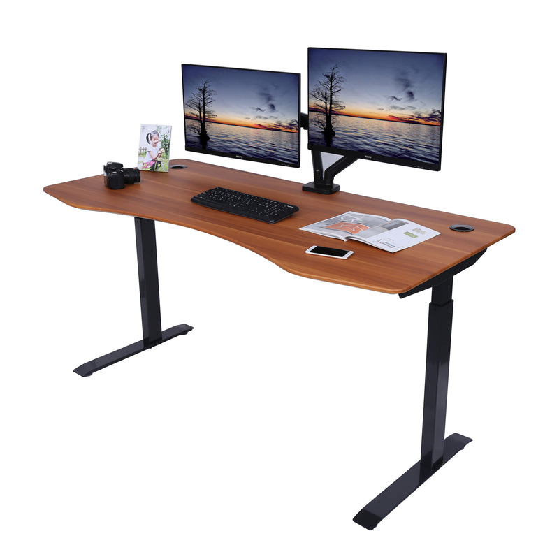 Elite Pro Series 60" x 27" Standing Desk with Black Frame