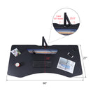 Elite Pro Series 60" x 27" Standing Desk with Off-White Frame