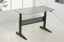 Pneumatic 55 x 27" Stand Desk with Rectangular Top