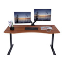 Elite Pro Series 60" x 27" Standing Desk with Black Frame