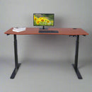 Elite Pro Series 60" x 27" Standing Desk with Black Frame