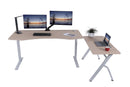 Elite Pro Series 71" x 33" Standing Desk with Off-White Frame