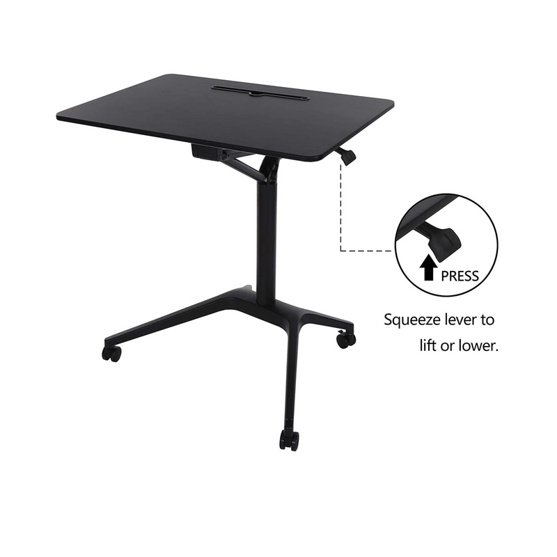 Pneumatic 28" Mobile Desk