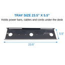 Flex 23-Inch Cable Management Tray