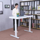 Tempered Glass Lumi Series 47" Standing Desk