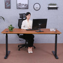 Elite Pro Series 71" x 33" Standing Desk with Black Frame