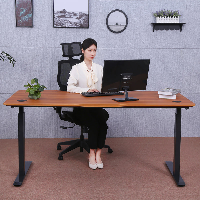 Elite Pro Series 60" x 27" Standing Desk with Black Frame