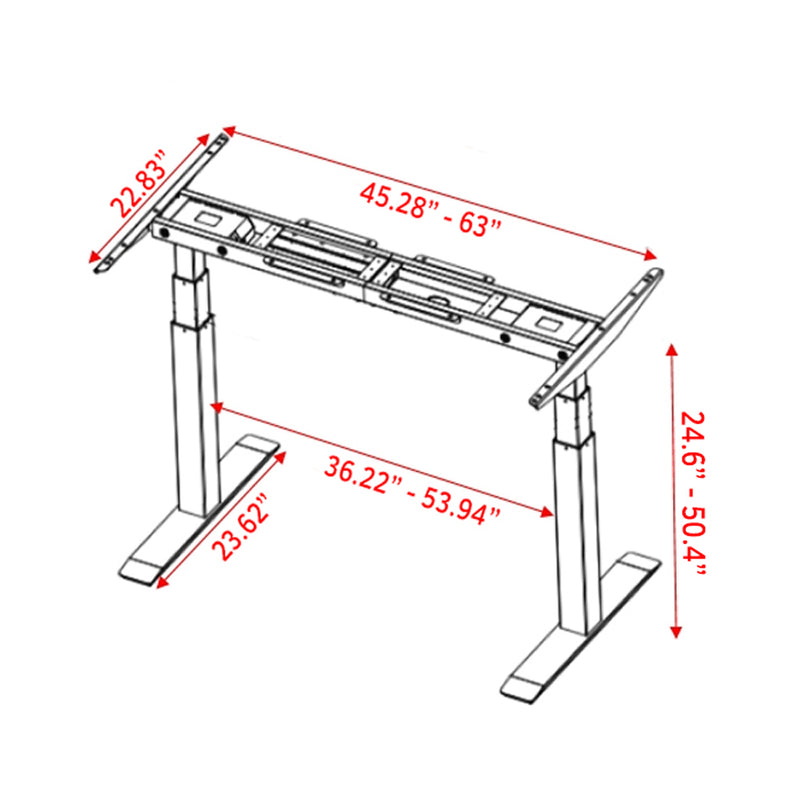 Flex Series Frame Only - Black