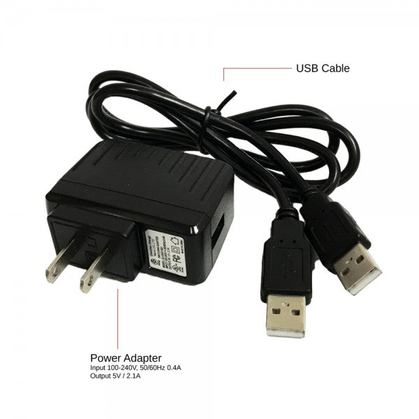 UL Certified Power Grommet - One Power Outlet, Two USB Ports