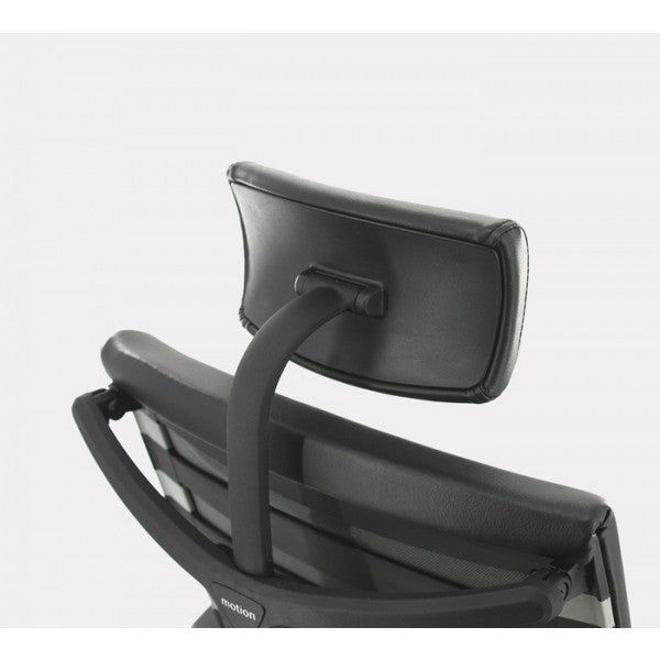 SK Series Ergonomic Leather High-Back Office Chair Adjustable Seat Height, Backrest and Armrest
